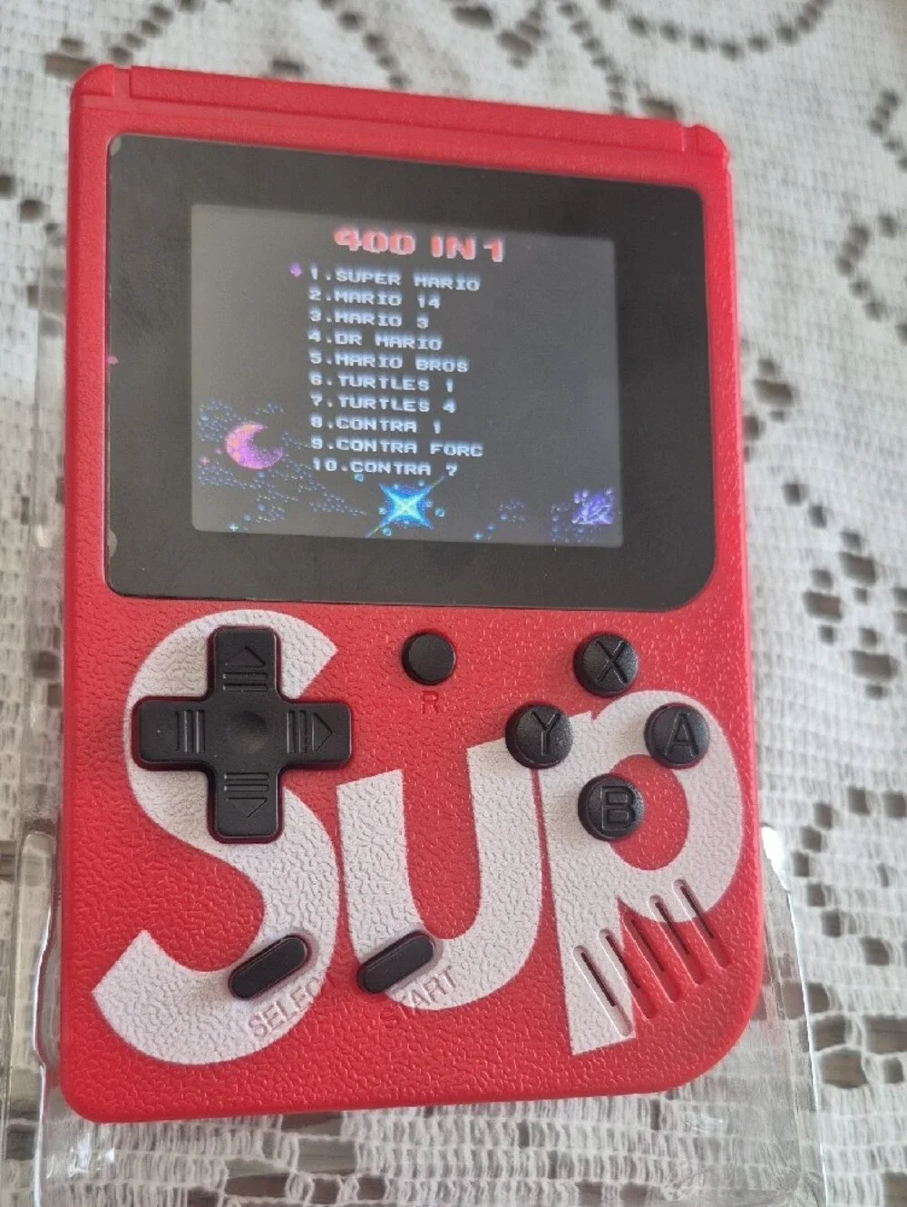 SUP Game Box Plus Handheld Console in Red
